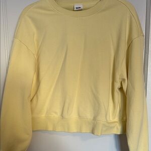 Yellow Crewneck Sweatshirt